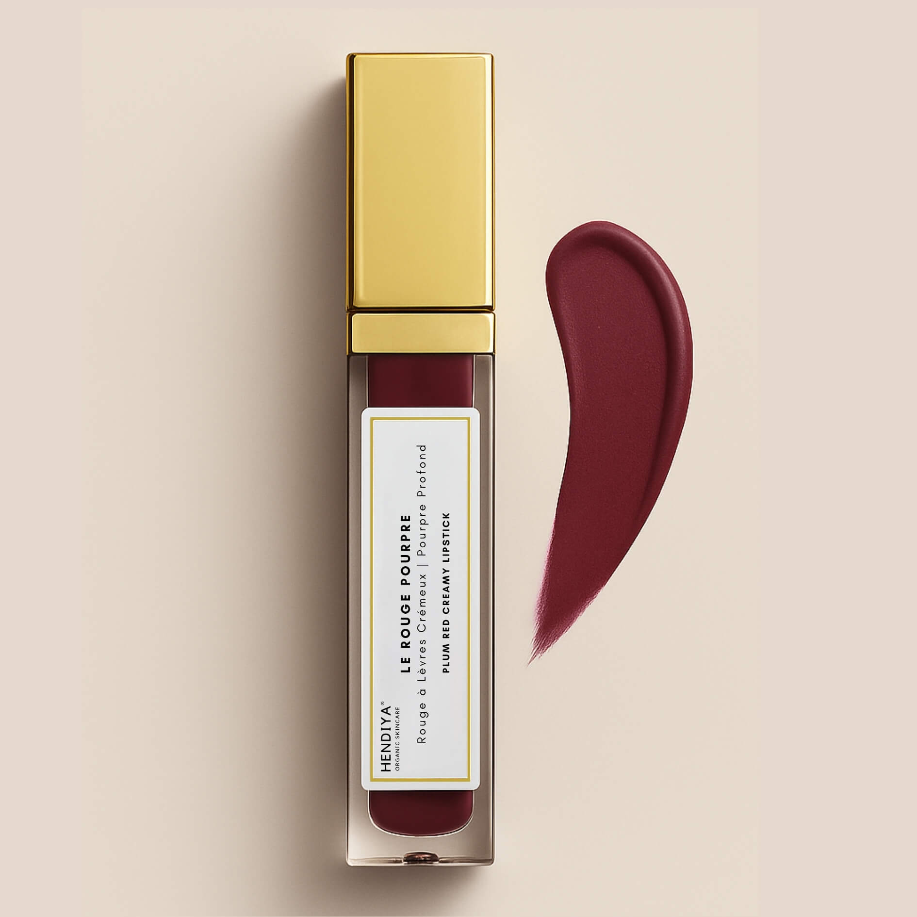 Le Rouge Pourpre - Plum Red Creamy Lipstick