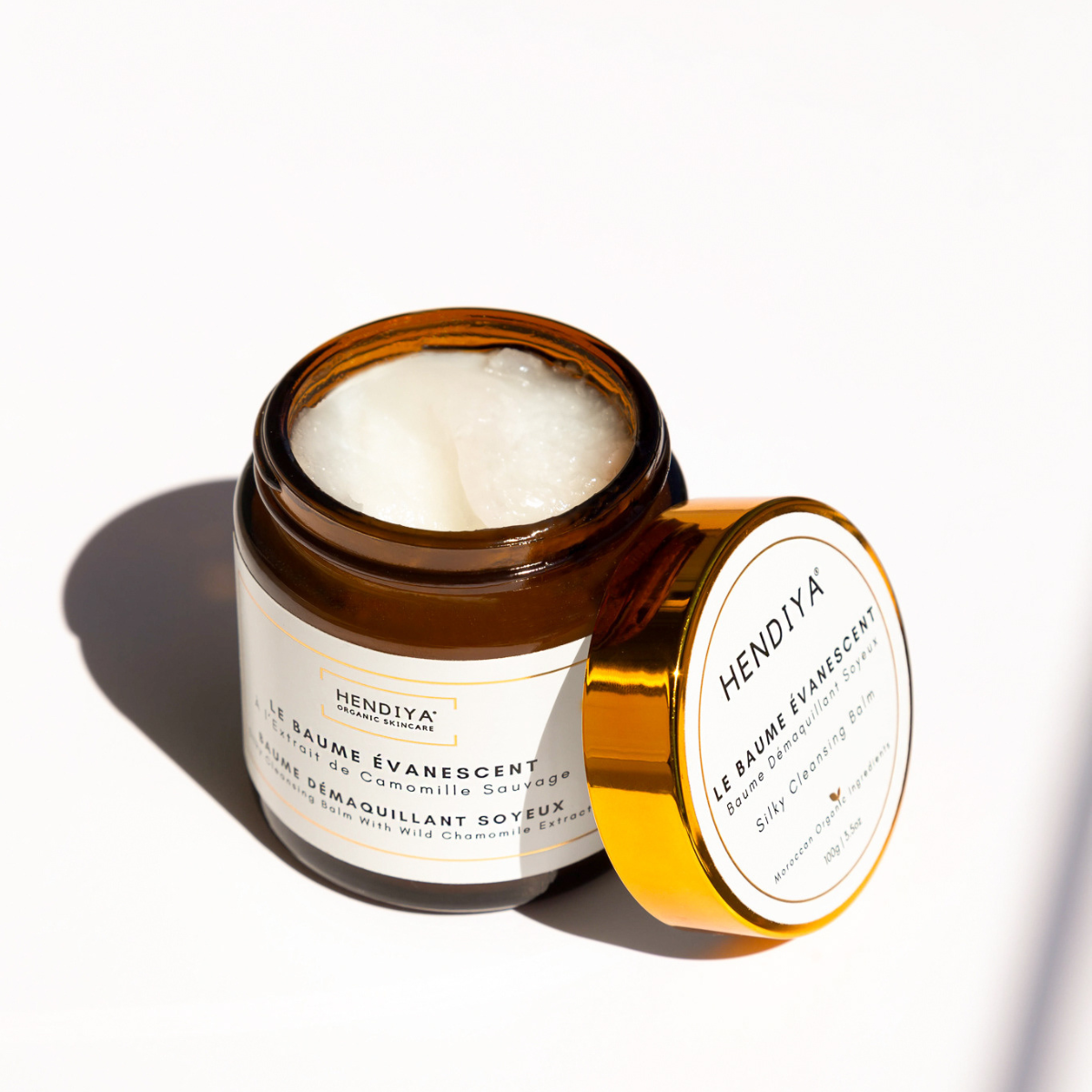 Le Baume Évanescent, baume démaquillant bio Hendiya® à l'extrait de camomille sauvage