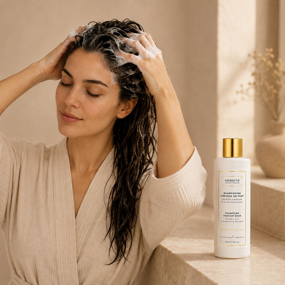 Shampoing Cheveux Au Vent - Gentle Treating Shampoo with Plant Keratin & Precious Oils